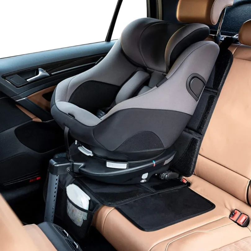 Universal Child Safety Seat Anti-Slip Anti-Scratch Mat Pads Waterproof Car Seat Protective Cover for-Baby Kid Protection thumbnail 4