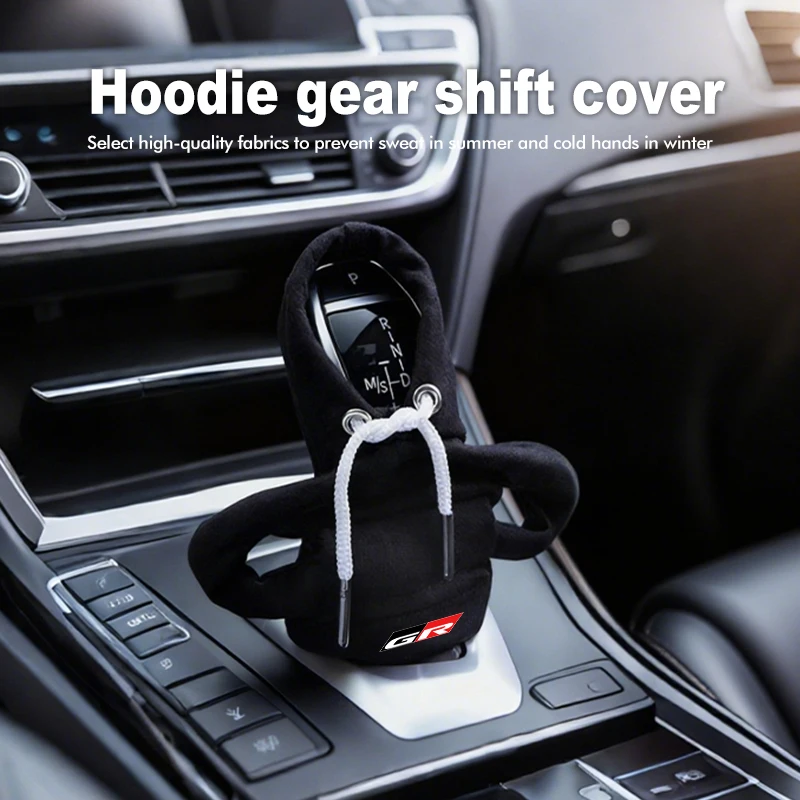 Car Hoodie Styling Gear Shift Manual Handle Sweatshirt Accessories For Toyota Crown Yaris Corolla Prius Auris CHR Avalon GR thumbnail 4