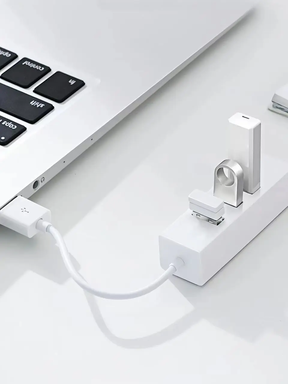 USB 2.0 4-Port Power Strip Charging Extension Cable USB Hub Multi-Port Socket with Power PC Computer Accessories thumbnail 6
