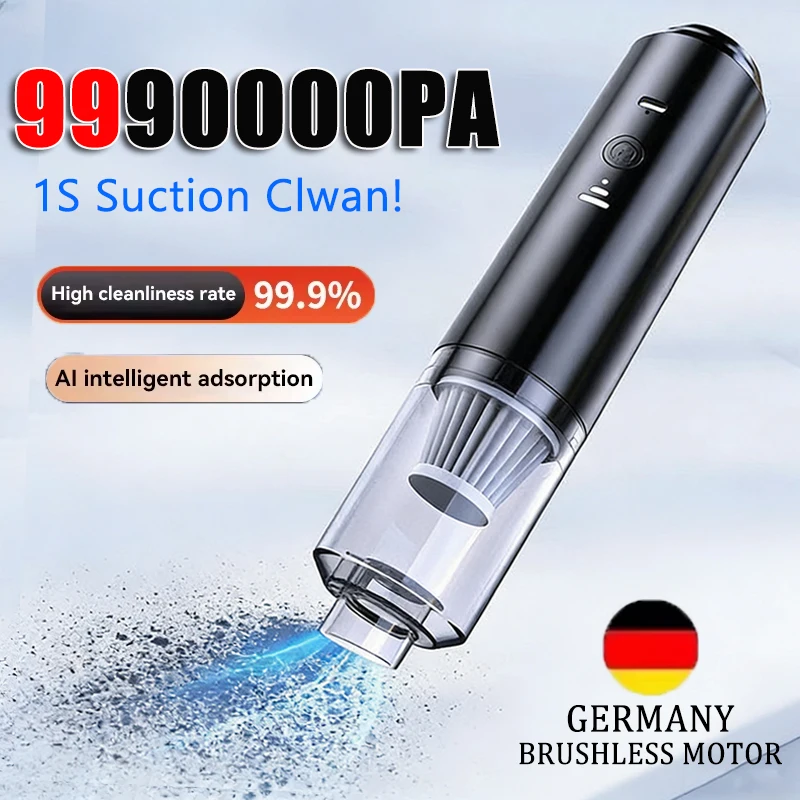 Dust Collector Portable Vacuum Cleaner Powerful Suction Electric Wireless Smart Home Cleaning Car Vacuum Cleaner 2026