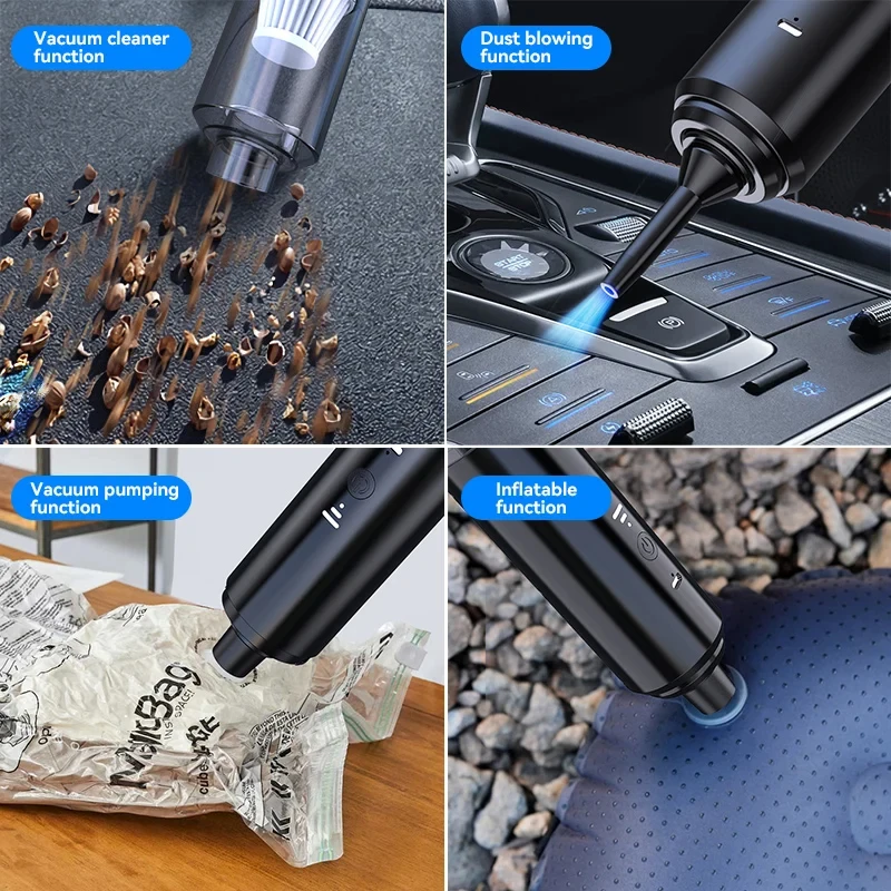 Dust Collector Portable Vacuum Cleaner Powerful Suction Electric Wireless Smart Home Cleaning Car Vacuum Cleaner 2026 thumbnail 6