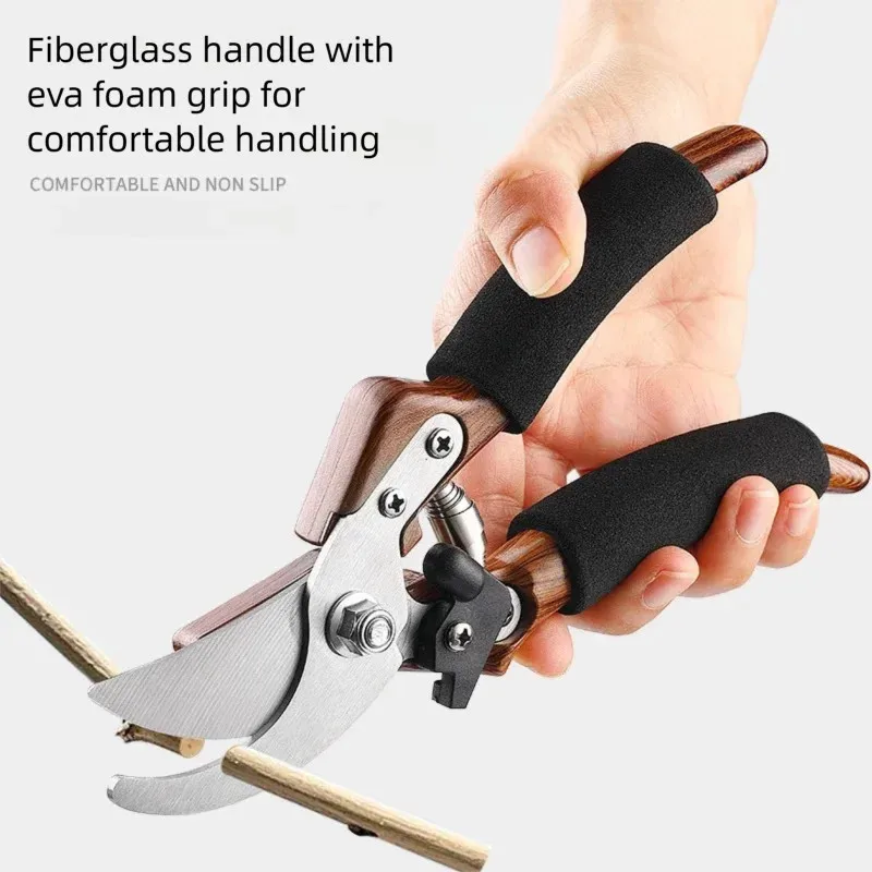Bonsai & Garden Pruner, Ergonomic Power Lever Handles for Easy Cutting, Rust-Resistant Blade for Precise Branch Trimming thumbnail 2