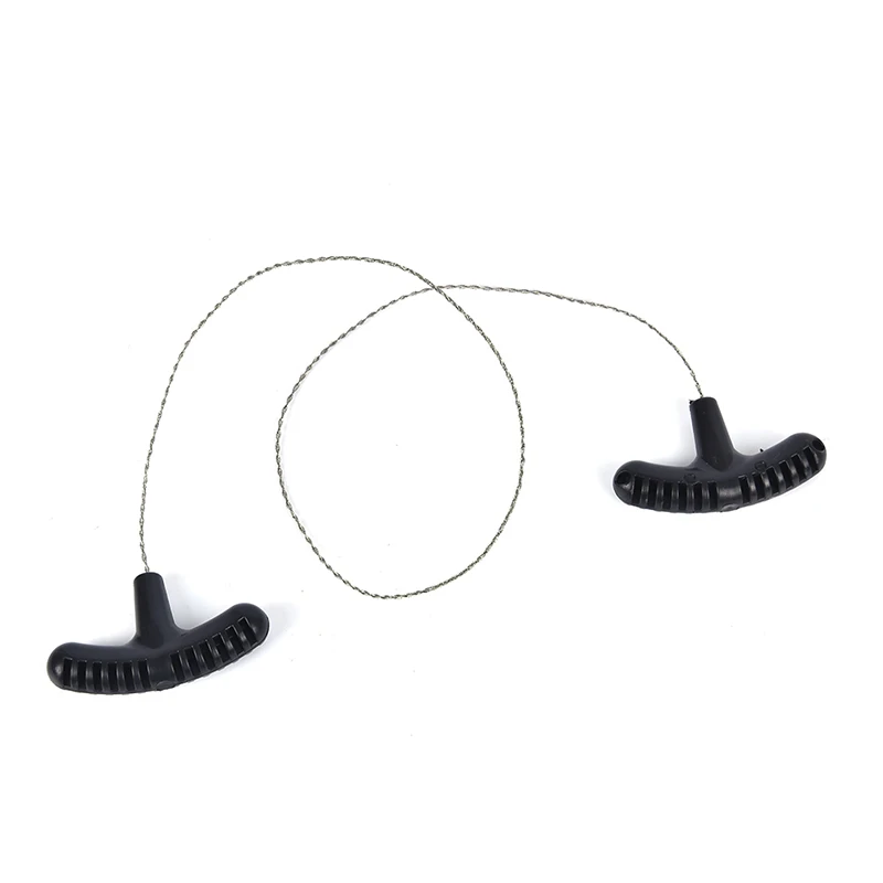 Manual Hand Steel Travel Tools Outdoor Camping Hiking Rope Chain Saw Practical Portable Emergency Survival Gear Steel Wire Kits thumbnail 3