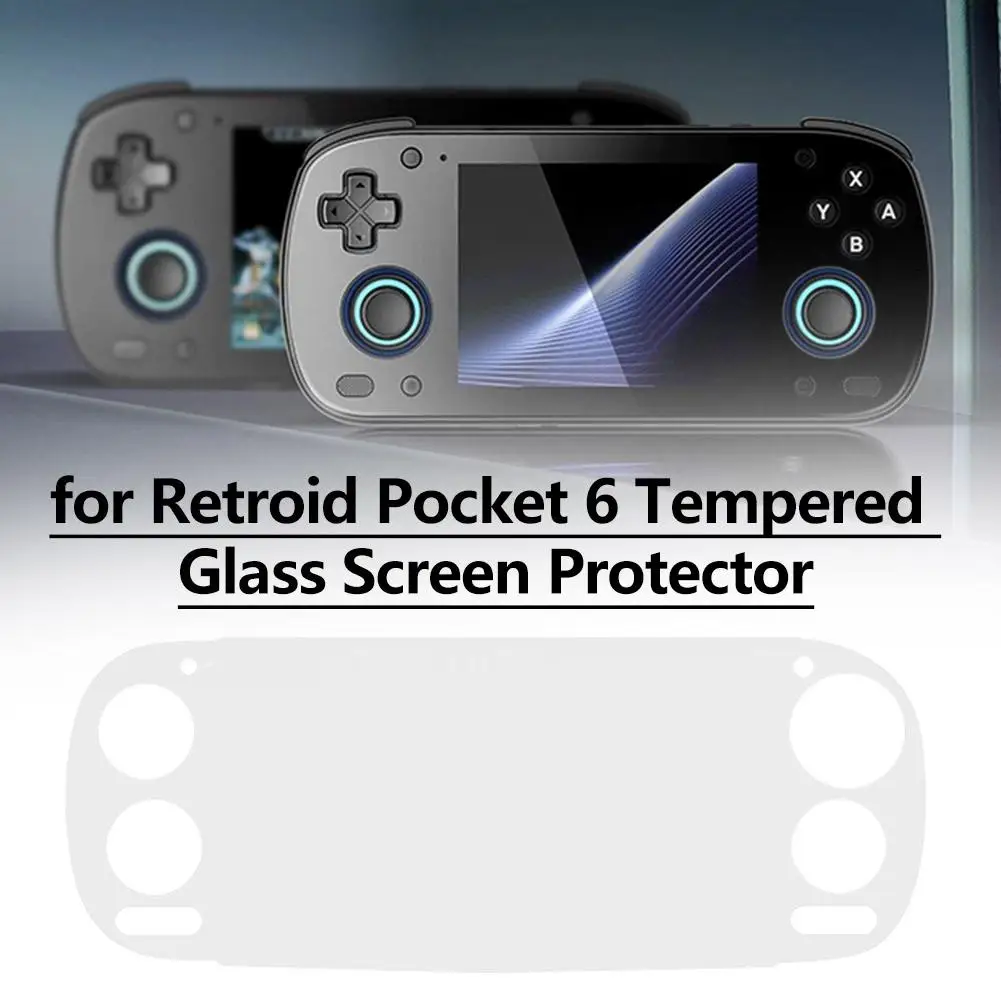 9H Tempered Glass Screen Protector for Retroid Pocket 6 | HD Clear | Anti-Scratch & Oleophobic Coating Bubble-Free Installation thumbnail 2