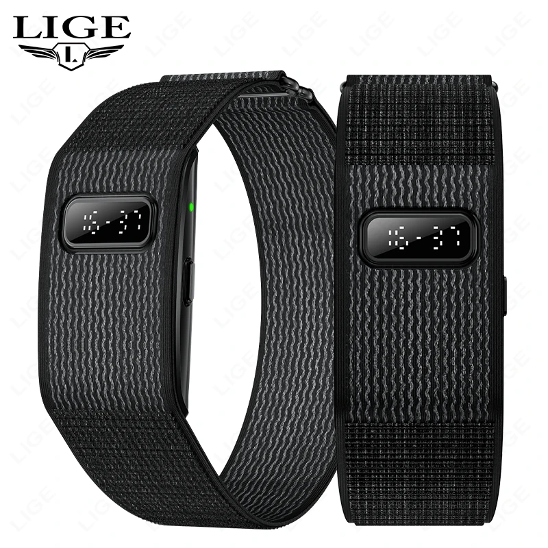 2026 No Screen Smart Watch for Men Women Waterproof Sport Electronic Bracelet Fitness Tracker Heart Rate Sleep Monitor Pedometer
