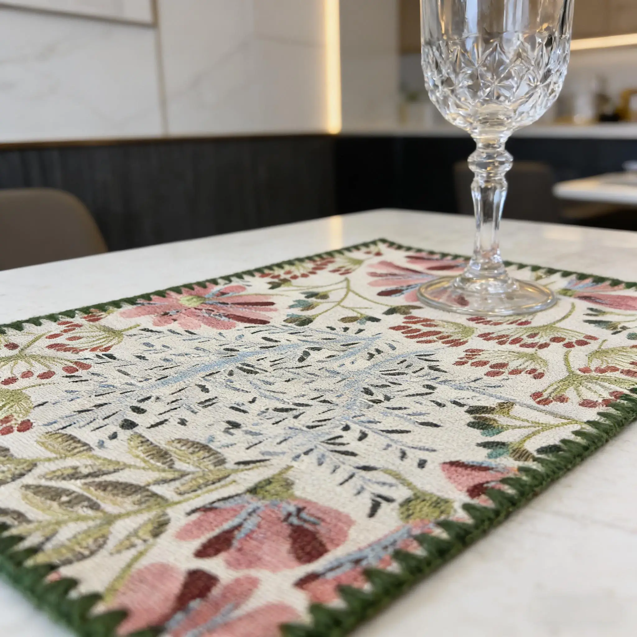 Cotton Linen Placemats Woven Cloth 30x45cm for Dining Table Kitchen Tabletop Place Mats thumbnail 6