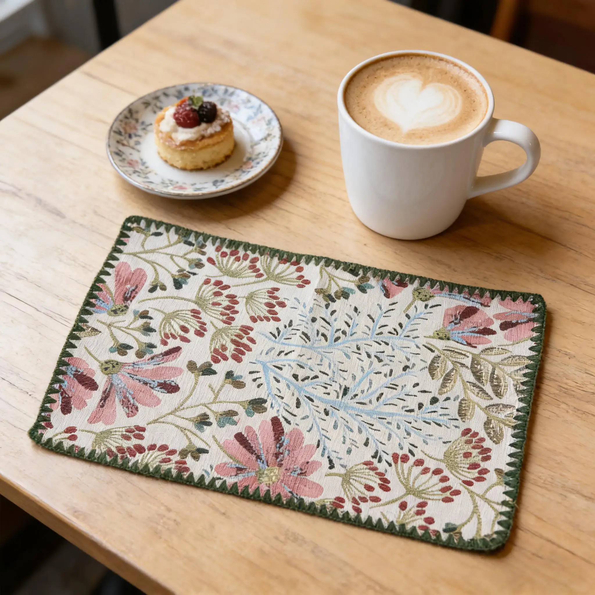 Cotton Linen Placemats Woven Cloth 30x45cm for Dining Table Kitchen Tabletop Place Mats thumbnail 5