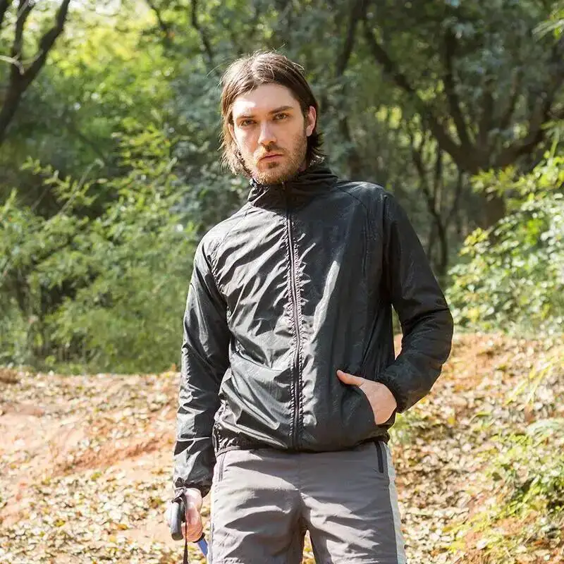 Men Women Waterproof Jacket Windbreaker Women Sun Protect Clothing Fishing Rain Wind Breaker Coat Camping Waterproof Jacket thumbnail 5