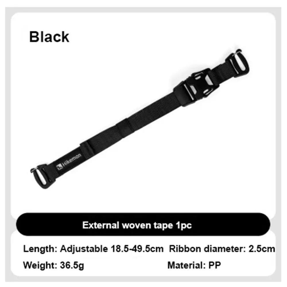 1Pcs Adjustable 18.5-49.5cm Luggage Straps Outdoor Hiking Travel Backpacking Straps Wear-resistant Buckle Fixed Packing Straps thumbnail 6