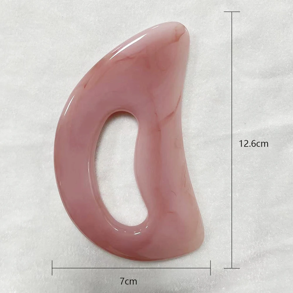 1PC ABS Resin GuaSha Board Facial Body Massage Tool for Face Body Skin Care Anti-Aging Relaxation Beauty Skincare Scraping Tools thumbnail 4
