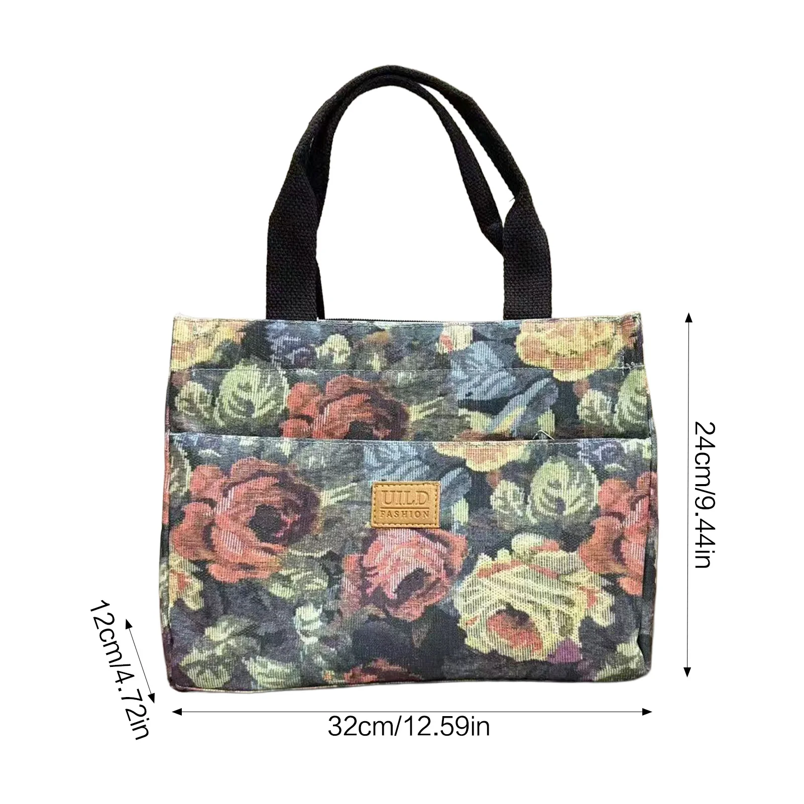 Casual Canvas Carrying Tote Bag Convenient to Carry Practical Commuter Bags Thoughtful Gift for Office Workers thumbnail 6