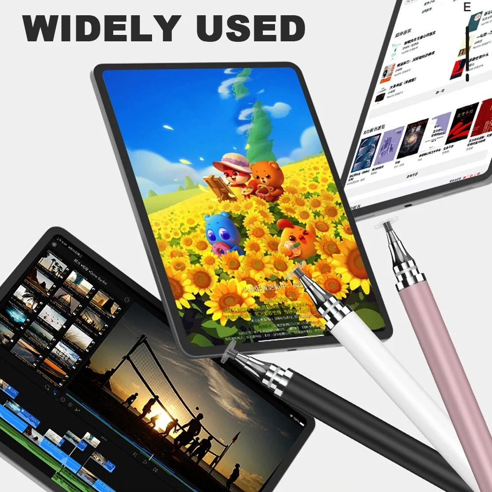 Universal 2 In 1 Stylus Pen For iOS Android Touch Pen Drawing Capacitive Pencil For iPad Samsung Xiaomi Tablet Smart phone thumbnail 5