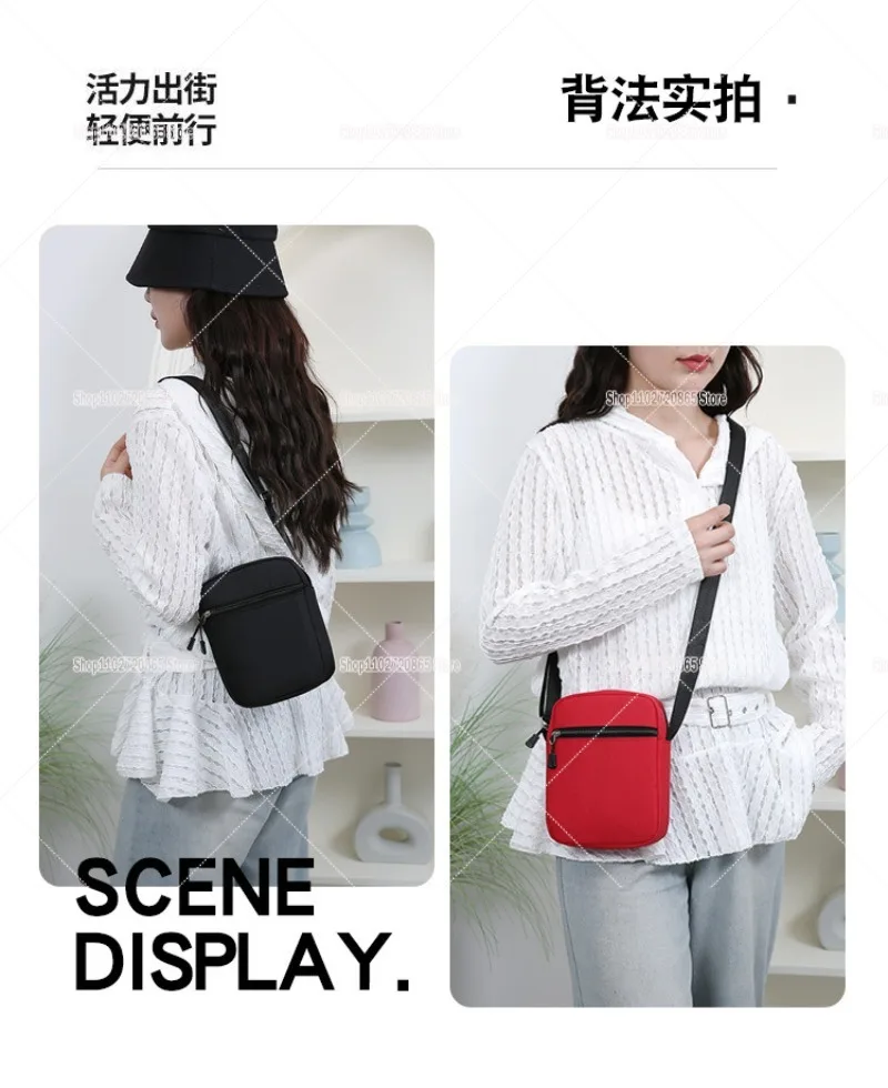Pokemons Crossbody Bag Oxford Cloth Casual Sport Hiking Bags Pikachu Gengar Cartoon Anime Mobile Phone Pouch Men Coin Purse Gift thumbnail 5