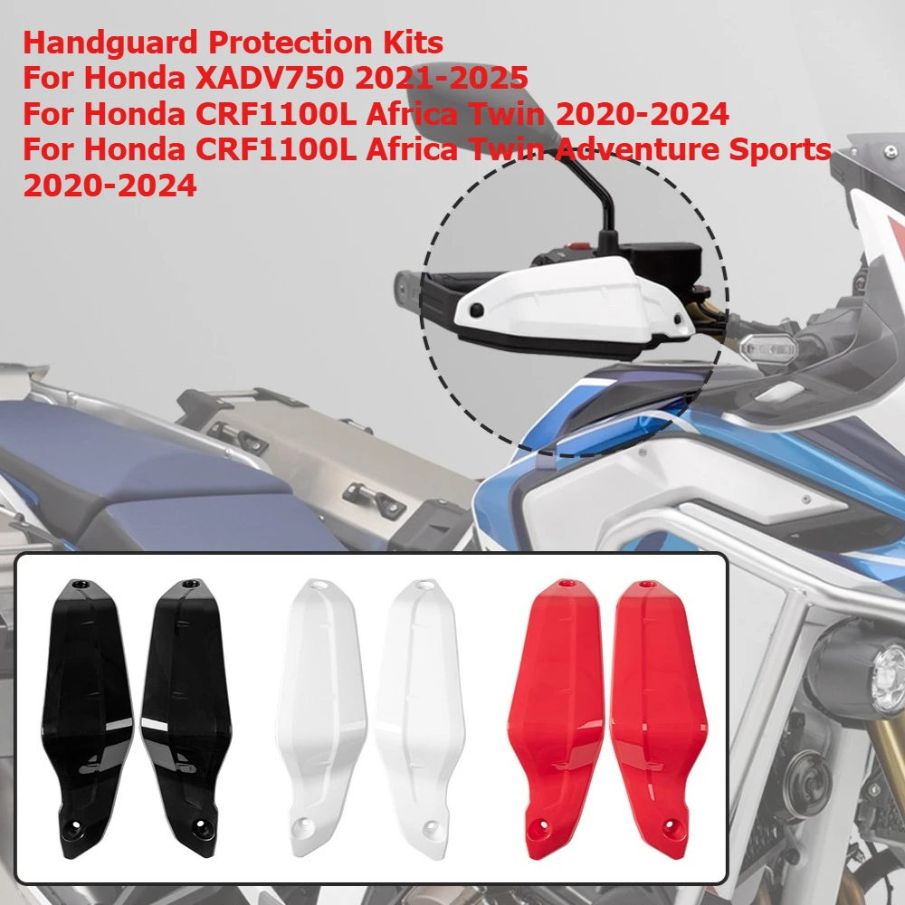 Handguard for Honda CRF1100L Africa Twin Adventure Sports 2020-2024 Hand Guard Screen Shield Cover for Honda XADV750 2021-2025