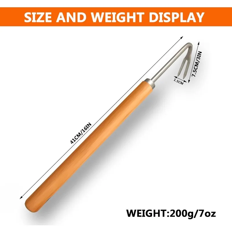 1/3pcs Weed Puller Weeding Artifact Uprooting Weeding Tool Gardening Hand Tools Garden Plants Weeding Tools Loose Soil Dripping thumbnail 5