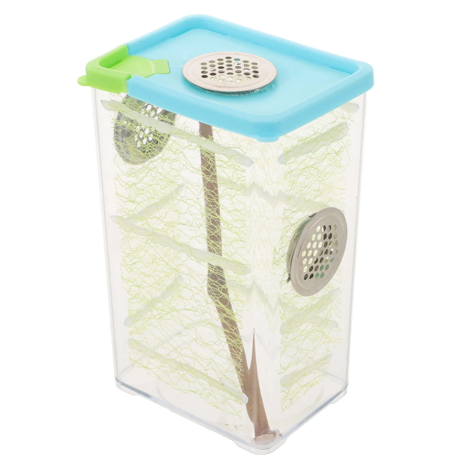 1Set Mantis Stick Insect Enclosure Transparent Insect Breeding Box Easy Clean Home Reptile Feeding Tank Habitat Terrarium thumbnail 5