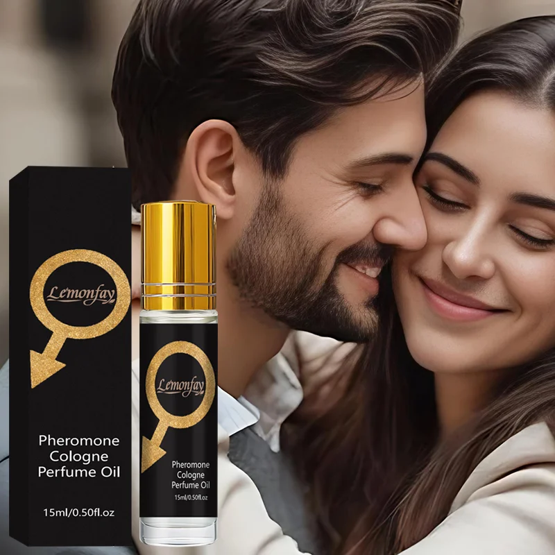 Lemonfay Pheromone Cologne Perfume Oil | Masculine Alluring Scent | Long-Lasting Portable Roll-On Fragrance For Men 15ml thumbnail 2