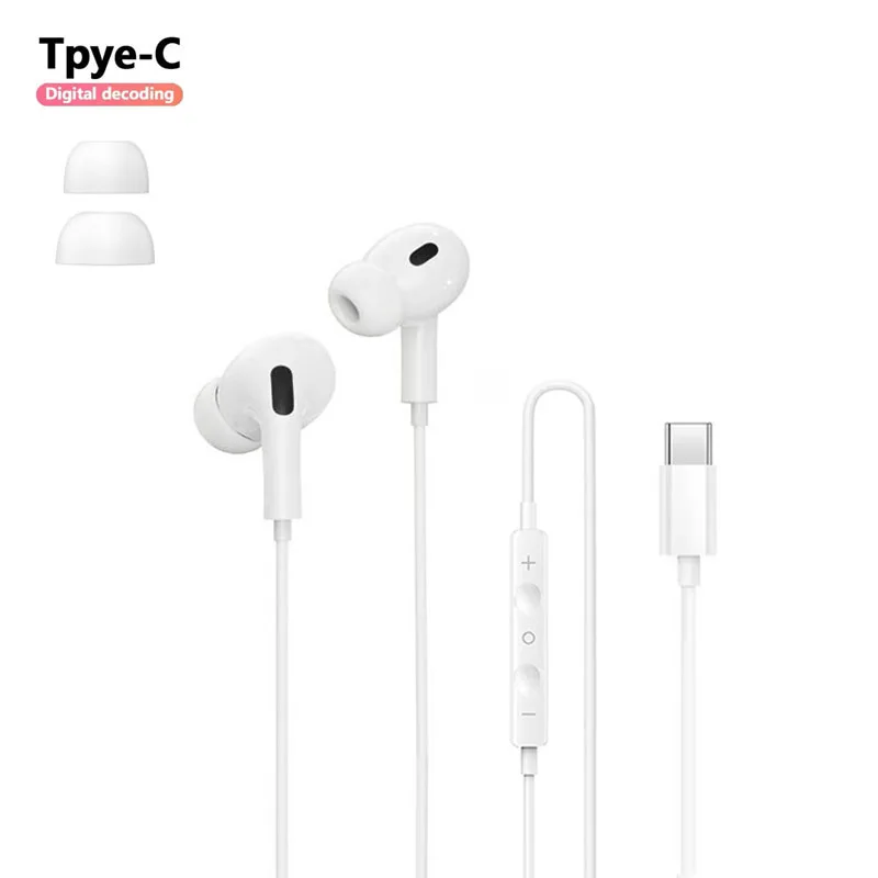 Original Type-C Wired Headphones In-Ear Earbuds 3.5mm Earphones Wire for Redmi Note K50 Xiaomi 15 14 13 12 11 10 Pro for Samsung thumbnail 6