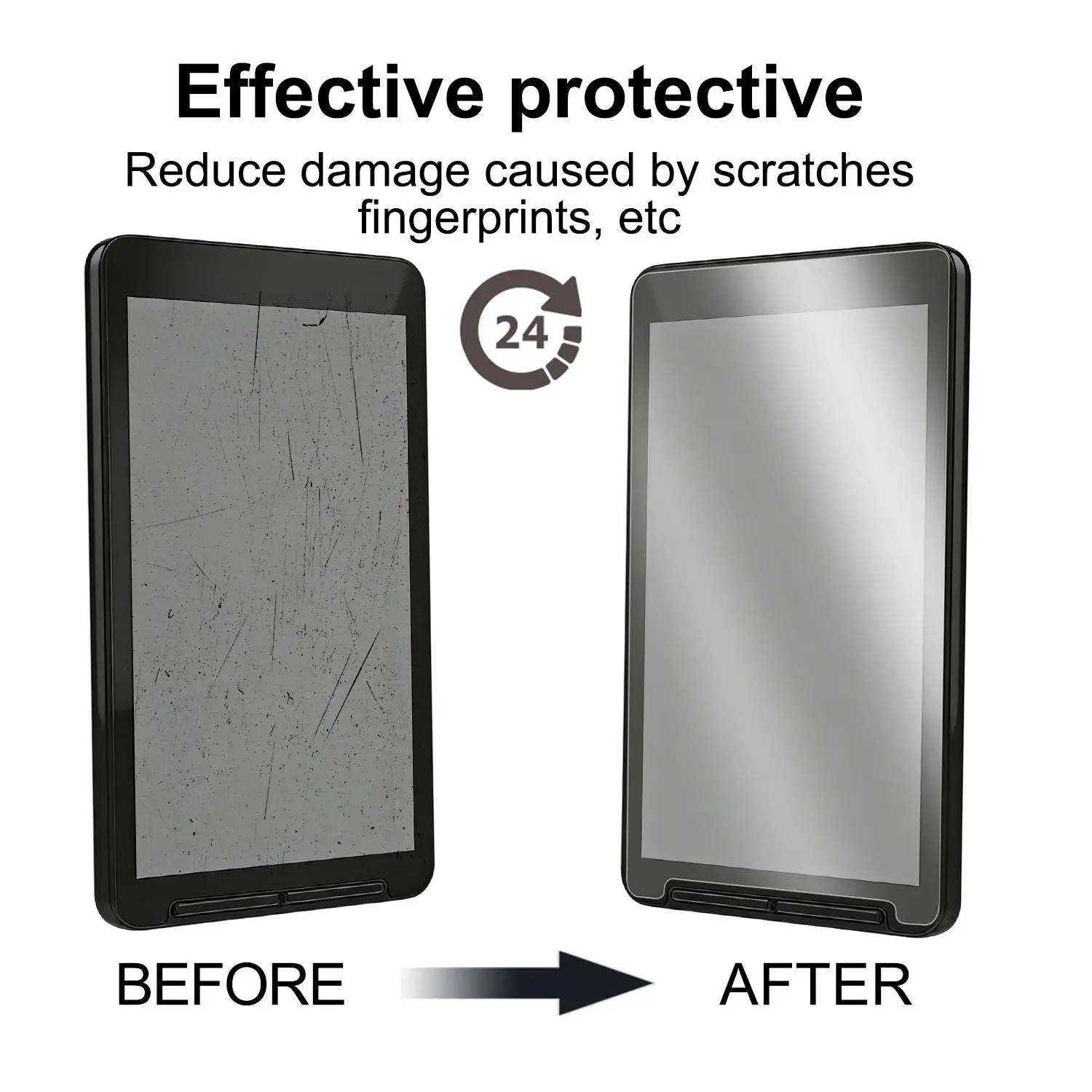 Matte&HD Clear Screen Protector for XTEINK X4 E-reader Anti-fingerprint Full Coverage Film PET Protective Films for Xteink X4 thumbnail 2