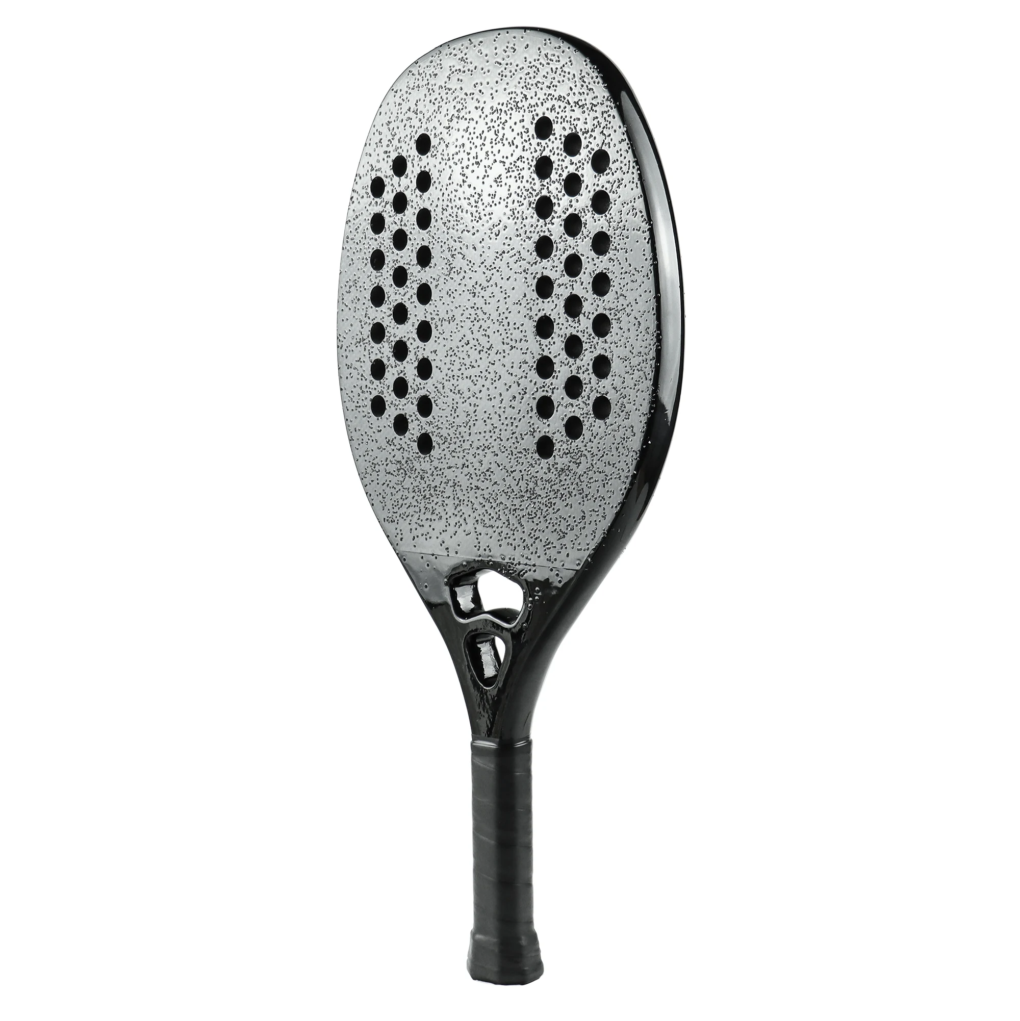 FC/3K/12K/KE Beach Tennis Raquete Carbon Fiber Grit Face with Precision Holes Use for Both Men and Women Outdoor Beach Tennis thumbnail 2