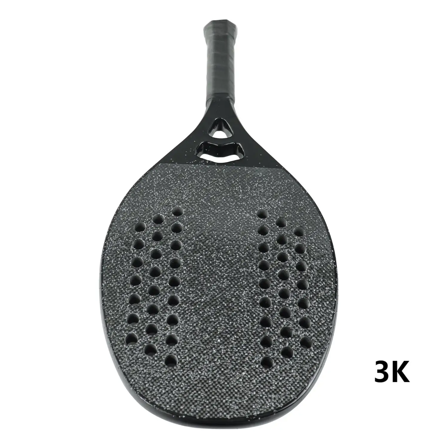 FC/3K/12K/KE Beach Tennis Raquete Carbon Fiber Grit Face with Precision Holes Use for Both Men and Women Outdoor Beach Tennis thumbnail 3