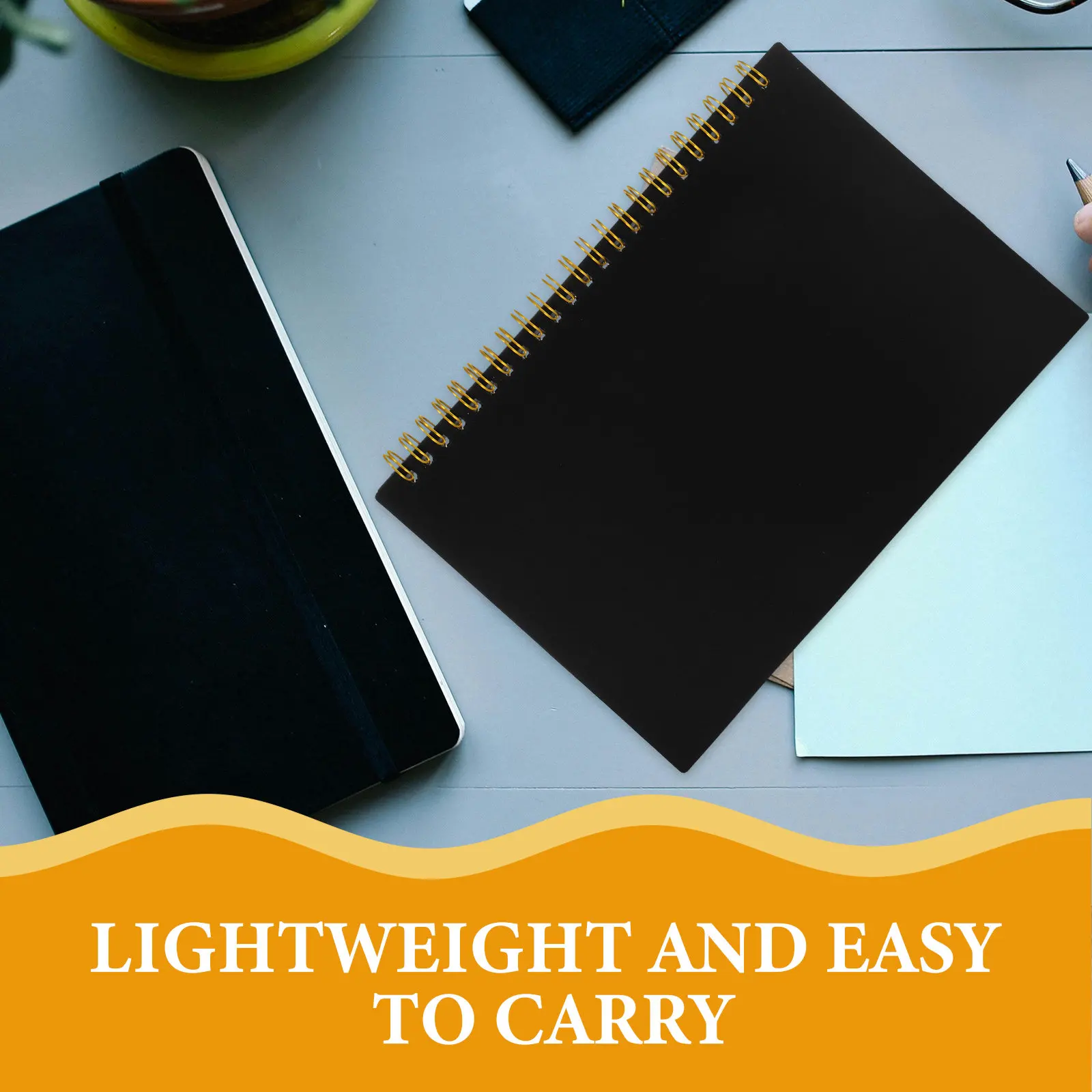Inventory Log Book Smooth Writing Blank Lined Paper PP Cover Accounting Notebook Financial Ledger Pad Business Record Keeping thumbnail 2
