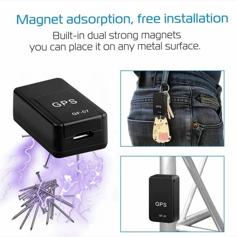 Compact Magnetic GPS Tracker, Equipped with a 150Mah Lithium Polymer Battery, Suitable for Pets And Luggage Tracking thumbnail 5