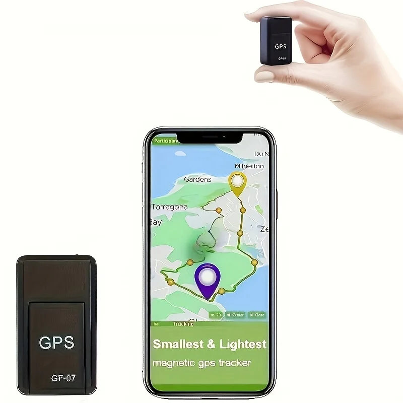 Compact Magnetic GPS Tracker, Equipped with a 150Mah Lithium Polymer Battery, Suitable for Pets And Luggage Tracking