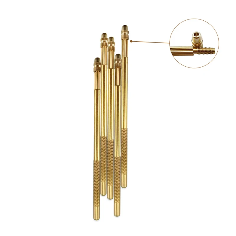 Ventilating Needle Brass Handle For Wig Making Hair Extention Tools For Lace Wig Making Detachable Wig Making Repair Needles thumbnail 5