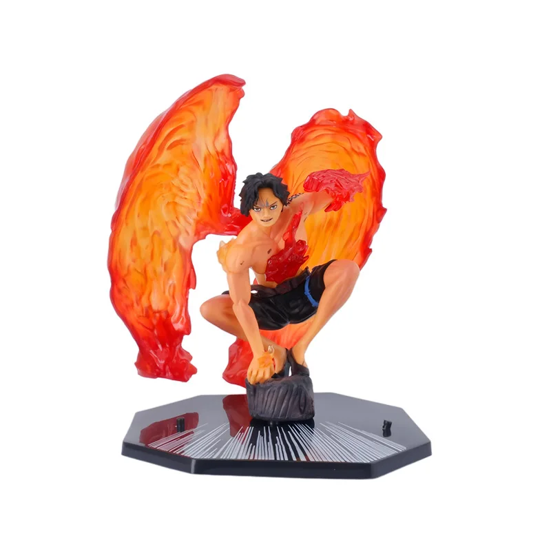 New One Piece Anime Figure Fire Fist Luffy Ace Sanji Battle Model Dolls sabo Action Figurine Zoro Ghost Collection Toys thumbnail 5