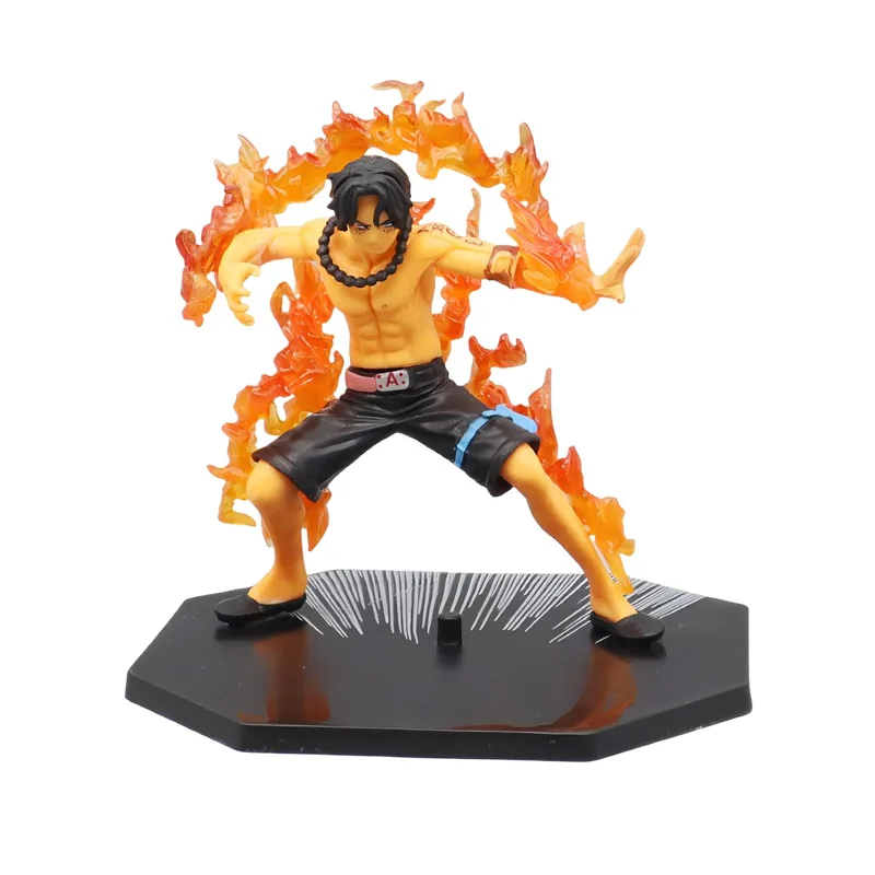 New One Piece Anime Figure Fire Fist Luffy Ace Sanji Battle Model Dolls sabo Action Figurine Zoro Ghost Collection Toys thumbnail 4