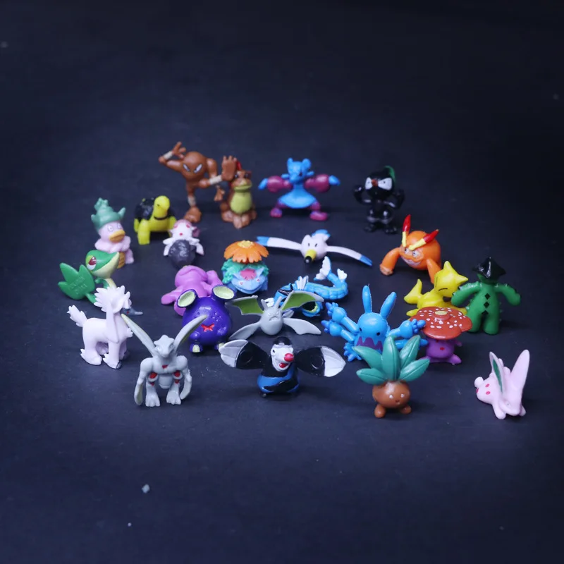 48/72/96/120/144pcs Pokemon Anime Action Toy Figures Doll Model Colletion Toys For Children thumbnail 6