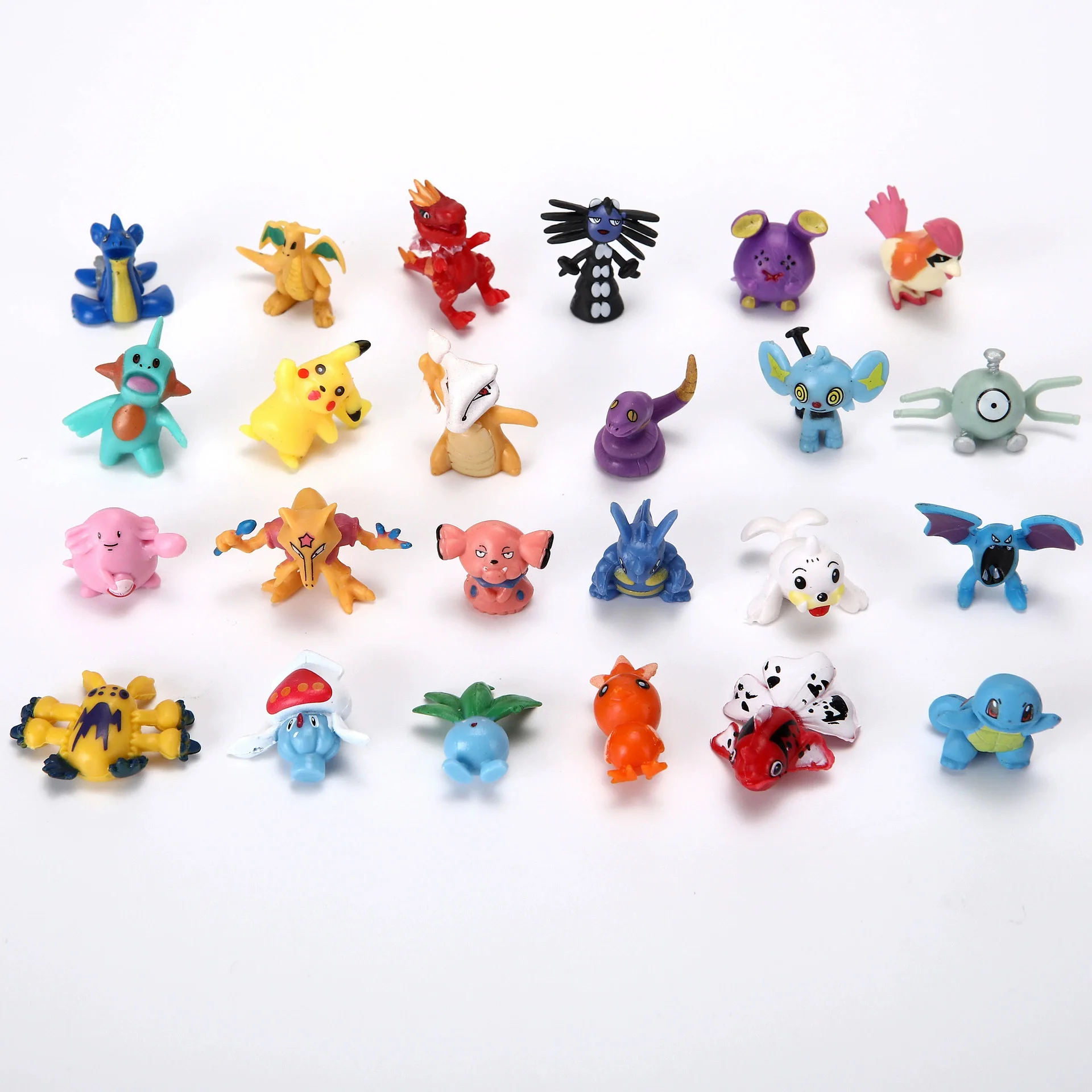 48/72/96/120/144pcs Pokemon Anime Action Toy Figures Doll Model Colletion Toys For Children thumbnail 3