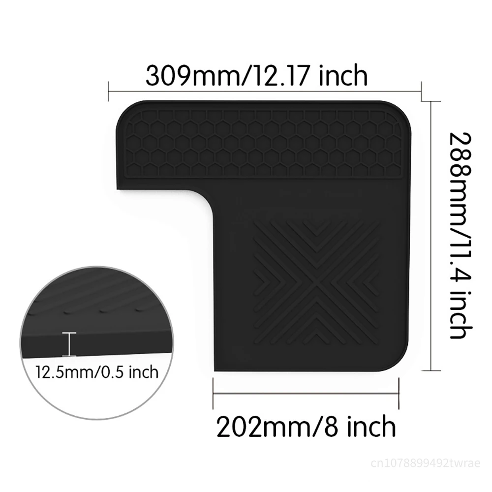 Anti-Slip Silicone Top Cover Mat for Ninja Luxe Cafe Accessories Dustproof Thermal Pad for ES601 ES701 Coffee Maker thumbnail 6
