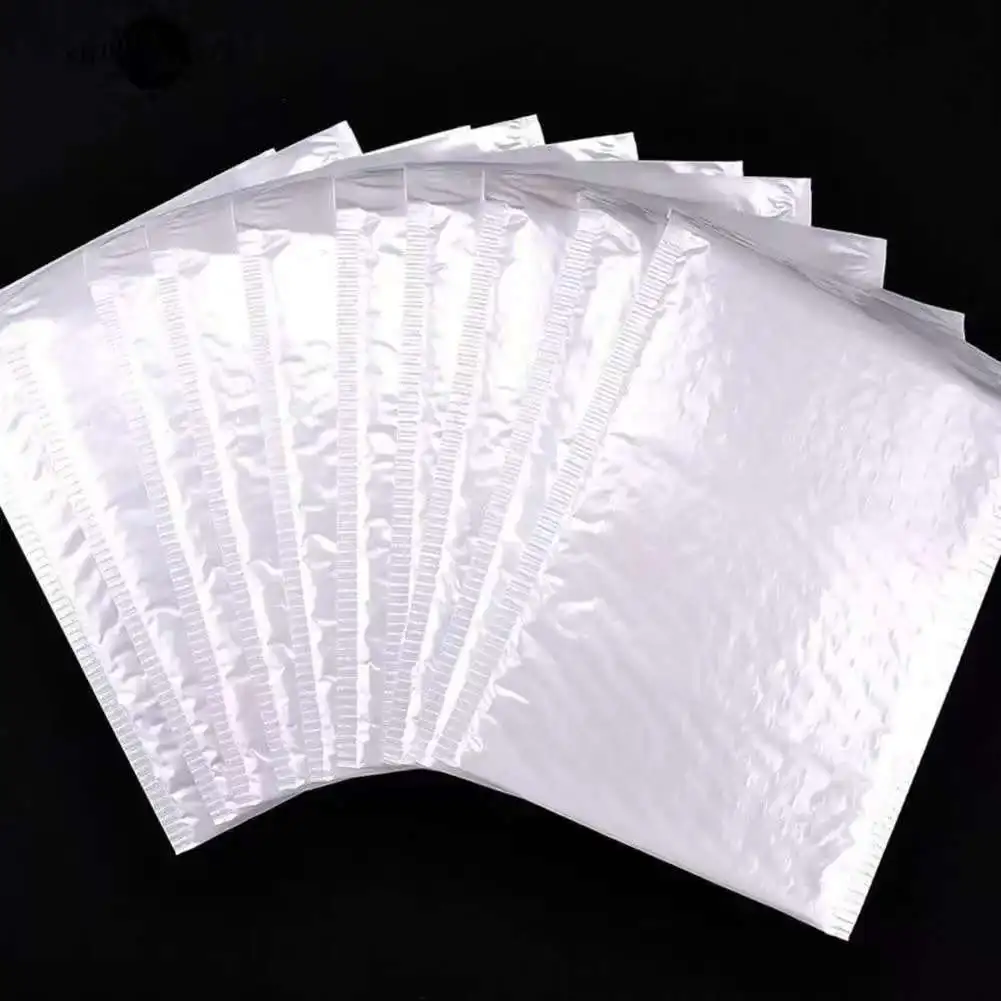 Pearlescent Bubble Mailers Padded Envelopes, Self-Adhesive Waterproof Shipping Bags with Foam Lining for Packaging and Mailing thumbnail 2