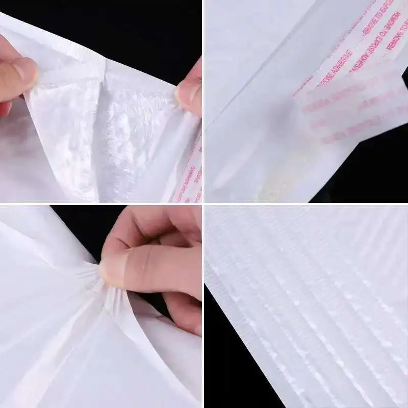 Pearlescent Bubble Mailers Padded Envelopes, Self-Adhesive Waterproof Shipping Bags with Foam Lining for Packaging and Mailing thumbnail 3