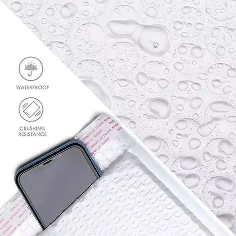 Pearlescent Bubble Mailers Padded Envelopes, Self-Adhesive Waterproof Shipping Bags with Foam Lining for Packaging and Mailing thumbnail 4