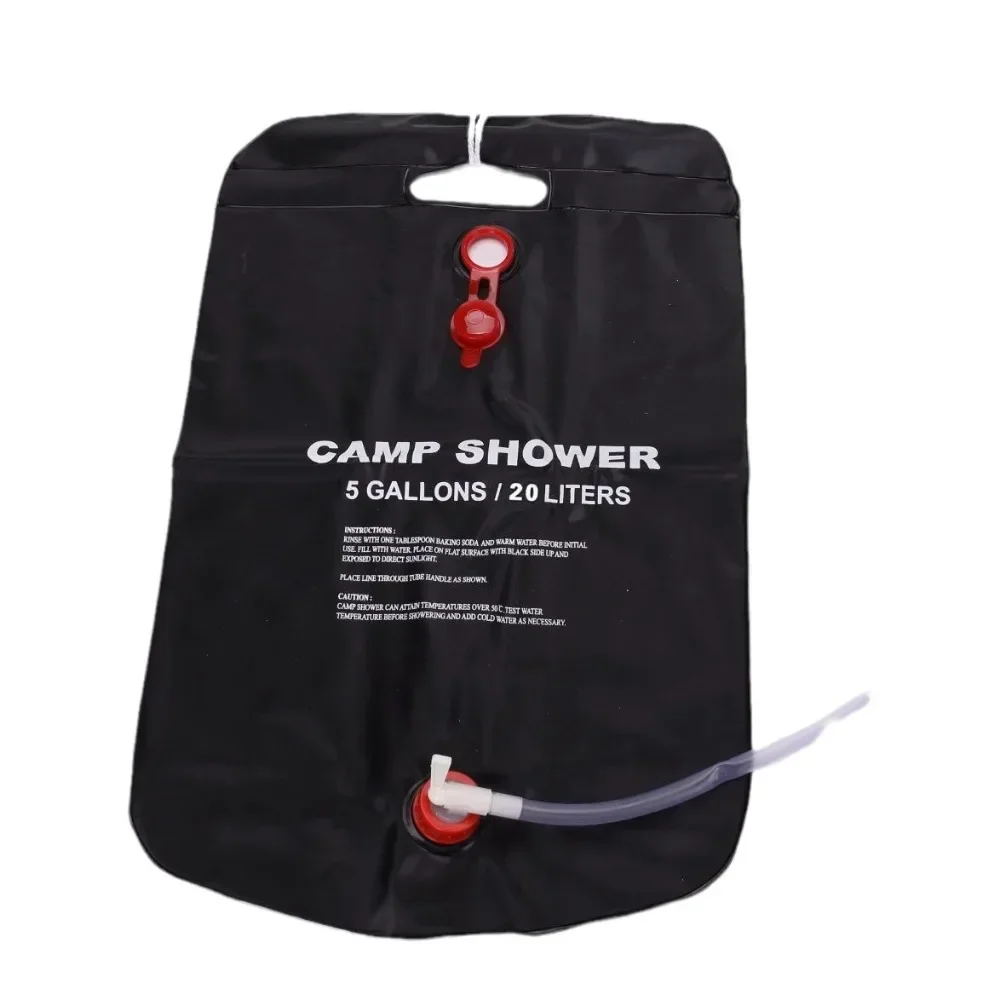 Large Capacity 20L Outdoor Shower Bag Solar Powered Heating for Camping Beach Trip Portable Bath Solution Outdoor Camping thumbnail 6