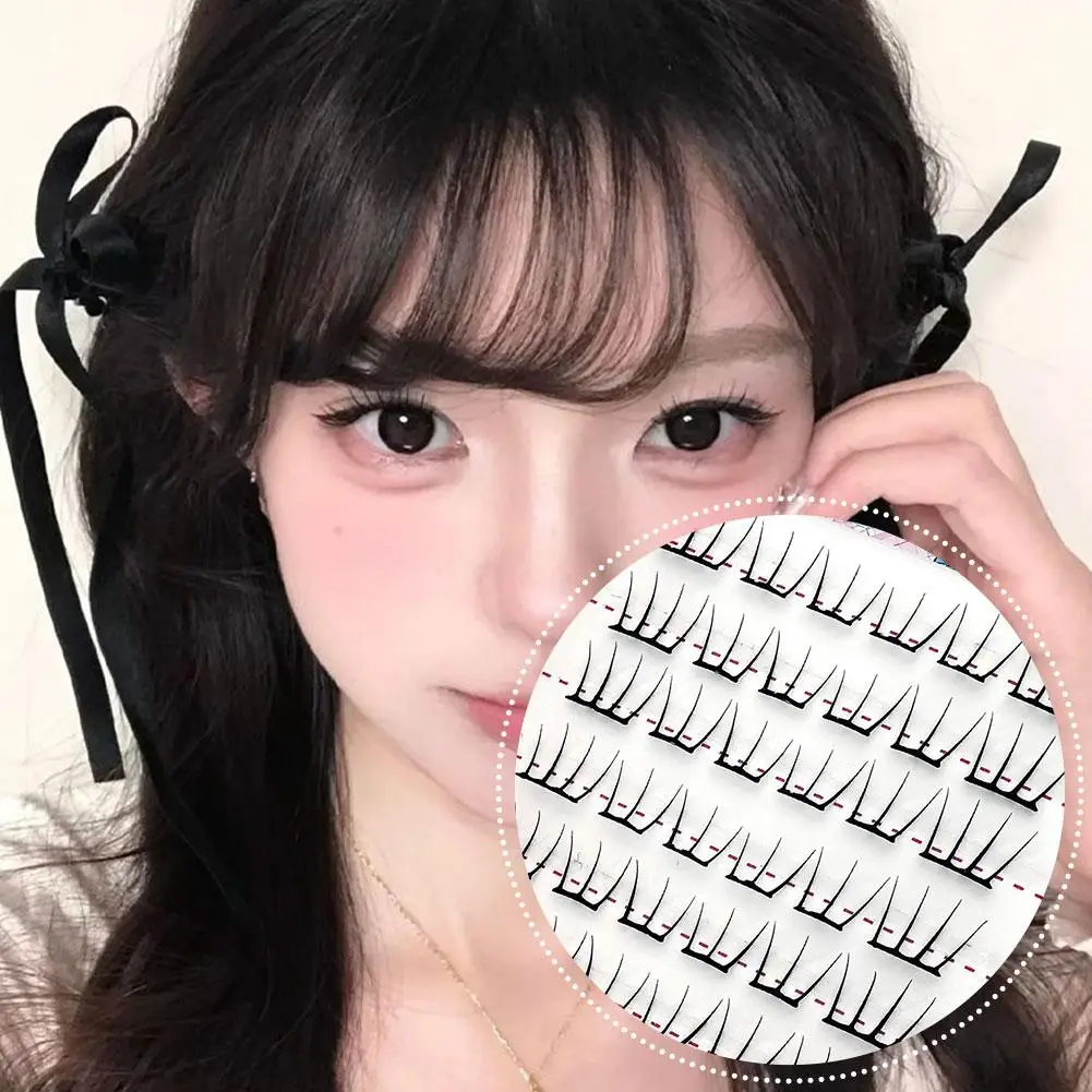 【K-pop 2.0 Style】Self Adhesive False Eyelashes - No Glue Needed Easy to Wear in Seconds Trendy for Daily/Party Eye Makeup thumbnail 5