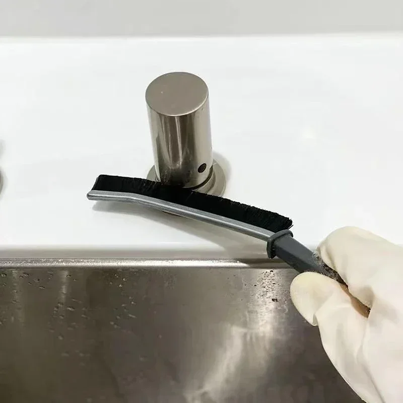 Durable Grout Gap Cleaning Brush Kitchen Toilet Tile Joints Dead Angle Hard Bristle Cleaner Brushes for Shower Floor Line 5-1Pcs thumbnail 3
