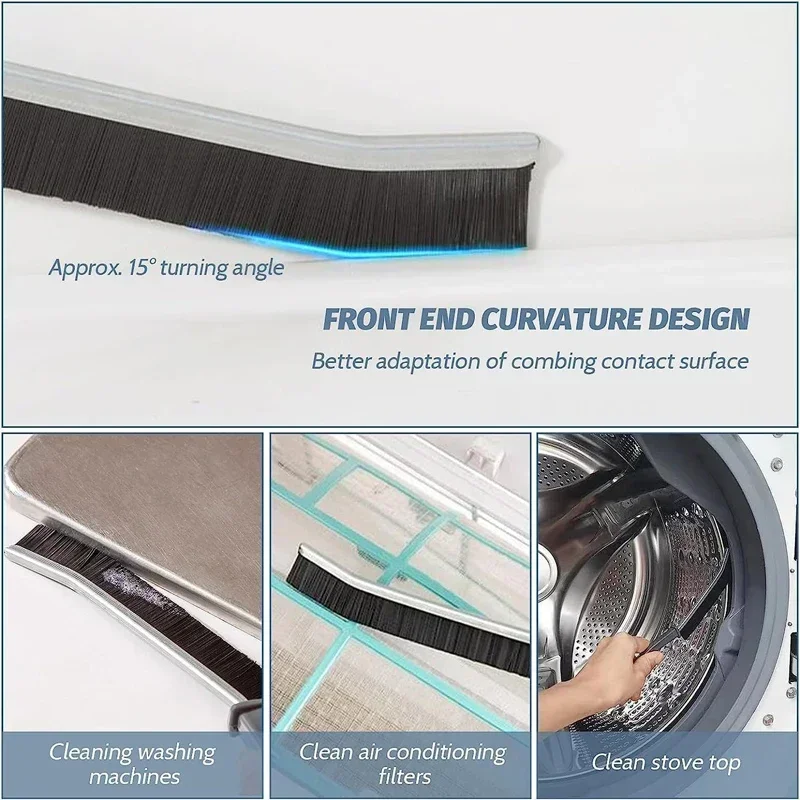 Durable Grout Gap Cleaning Brush Kitchen Toilet Tile Joints Dead Angle Hard Bristle Cleaner Brushes for Shower Floor Line 5-1Pcs thumbnail 4