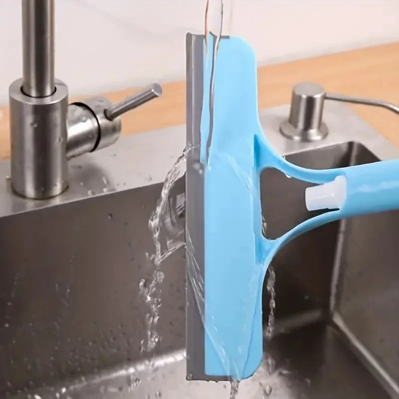 Household multi-function glass cleaning mirror with watering can 3-in-1 glass scraper window scraper thumbnail 2