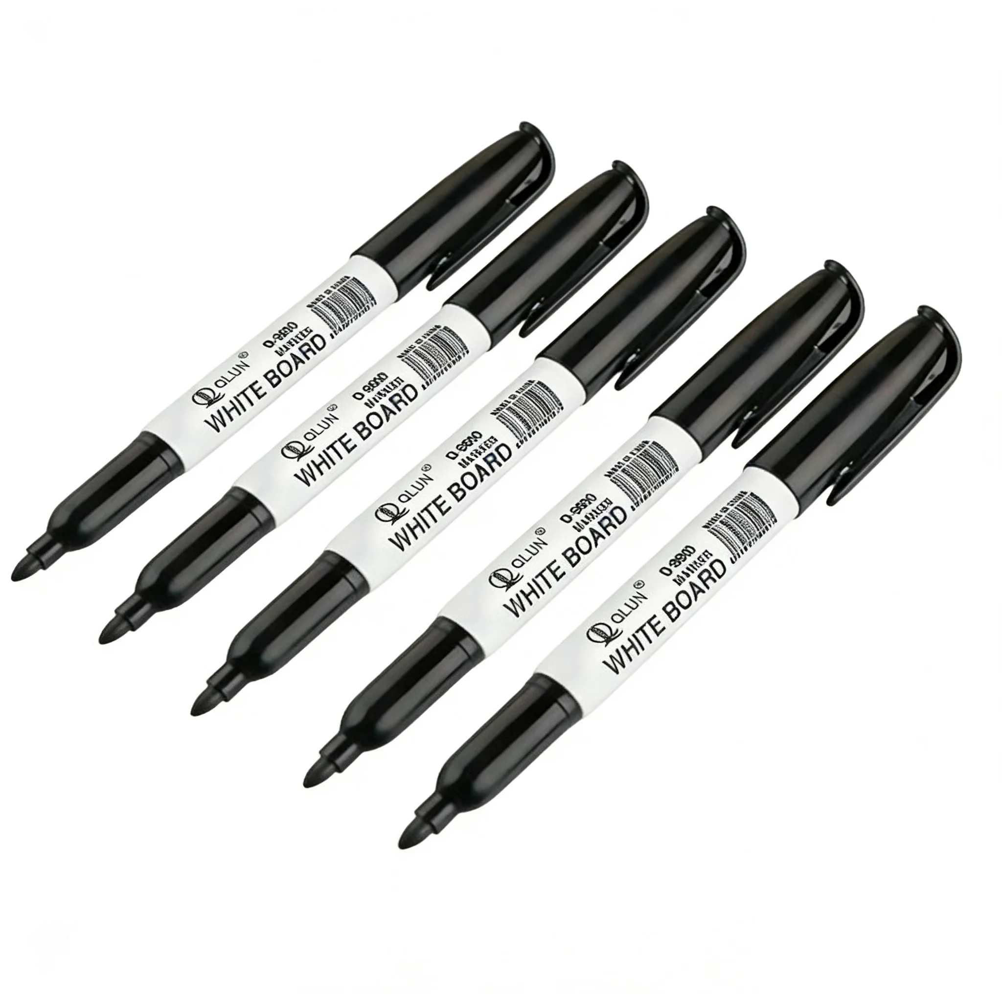 12Pcs Large Capacity Erasable Whiteboard Markers, Water-Based Ink Black Dry Erase Pens for Office School Teaching Supplies thumbnail 5