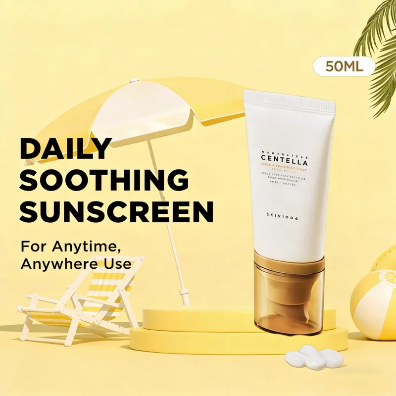 Korean Skincare Sunscreen Series,Centella Sun Serum Sunscreen,Hyalu Cica Water Fit Air Suncream ToneUp Brightening Sunblock 50ml thumbnail 3