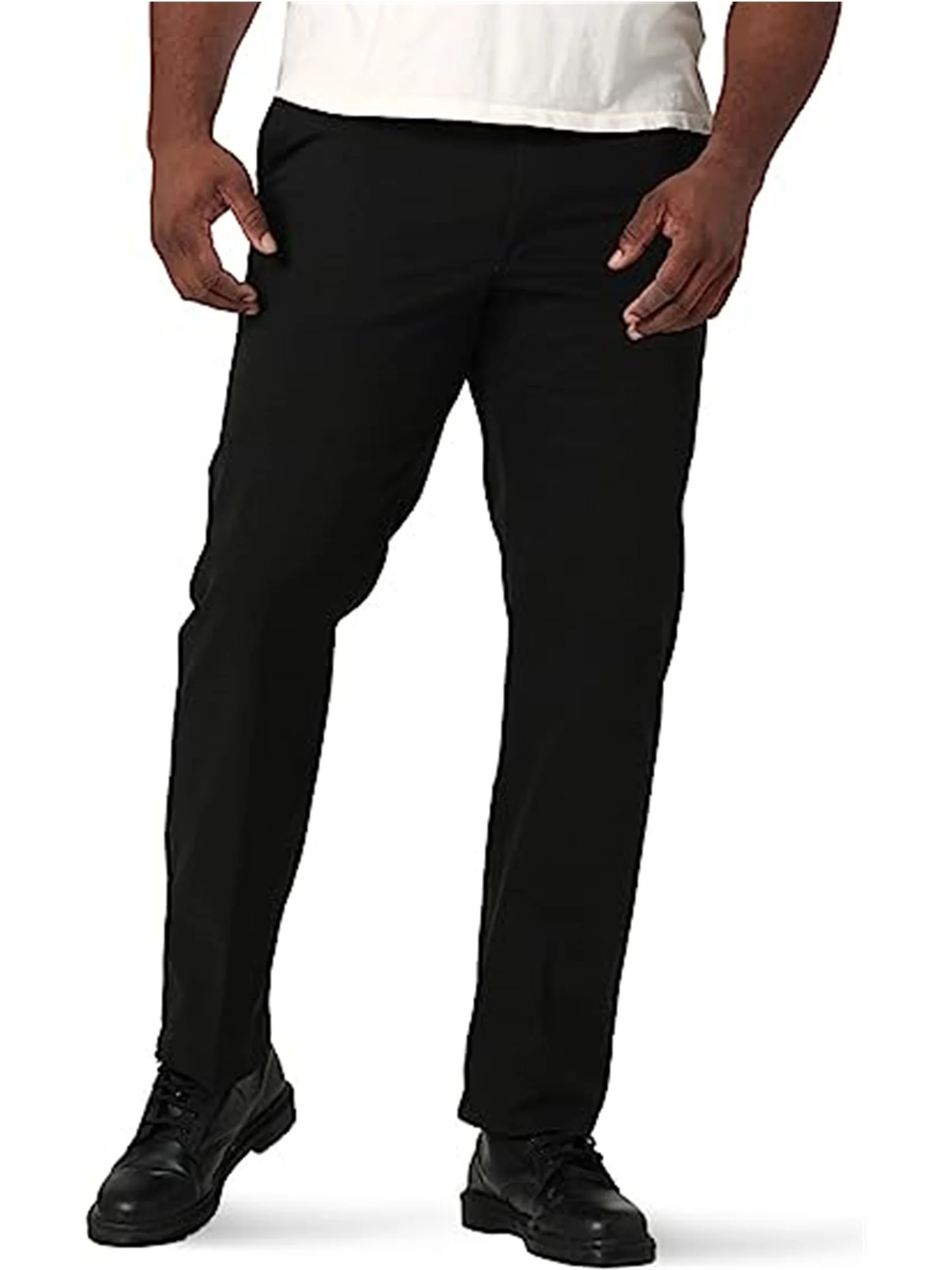 Men Pants Thin Retro Summer Straight Trousers Plus Size Business Hombre Beige Grey Dark Blue Office Formal Daily Pantolon thumbnail 2