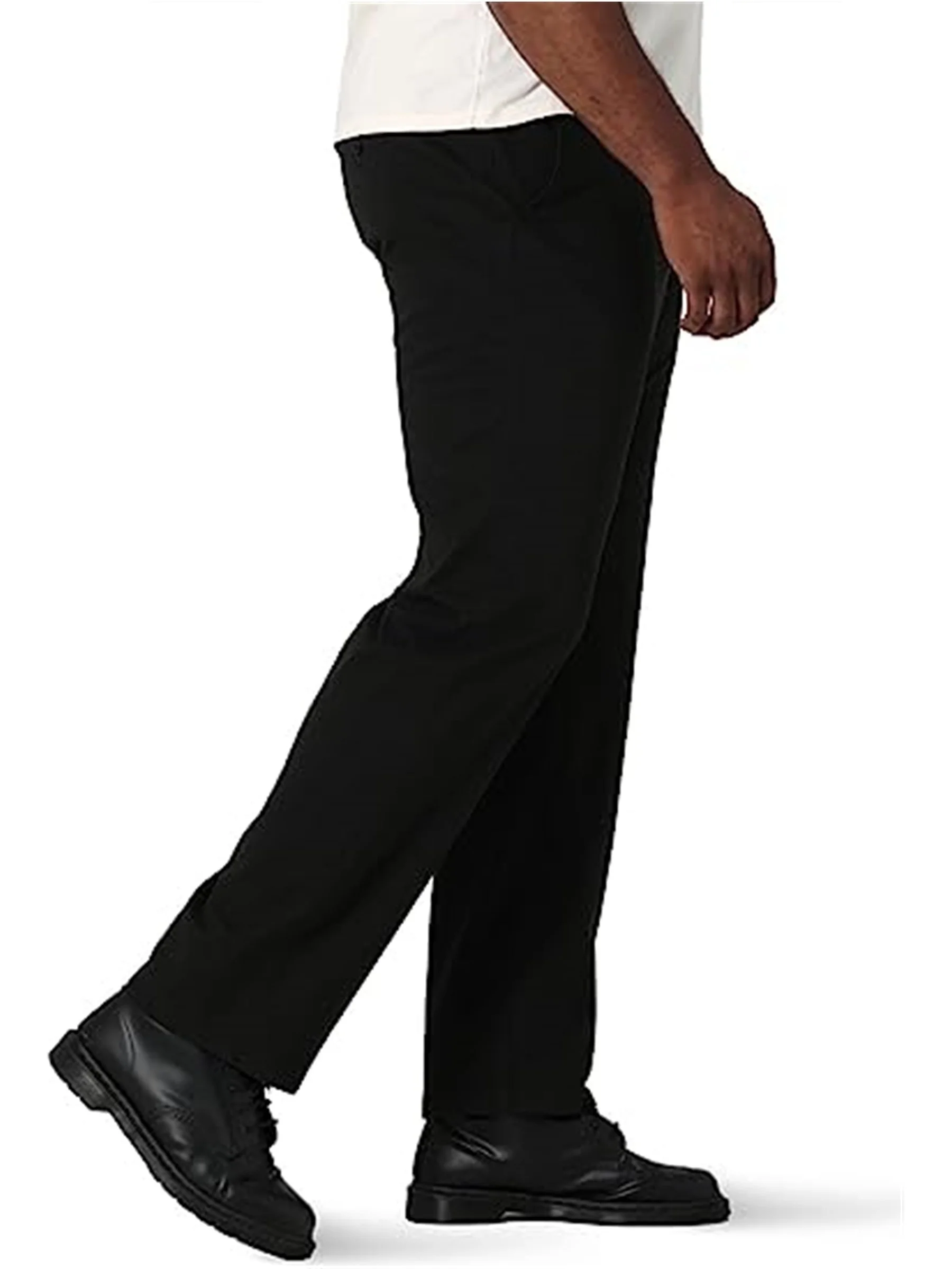 Men Pants Thin Retro Summer Straight Trousers Plus Size Business Hombre Beige Grey Dark Blue Office Formal Daily Pantolon thumbnail 5