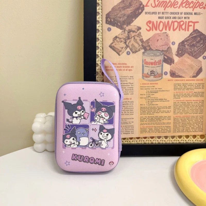 Cartoon Sanrio Data Cable Headphone portable hard drive Storage Bag Charger Protective Case coin purse Travel essentials gifts thumbnail 6