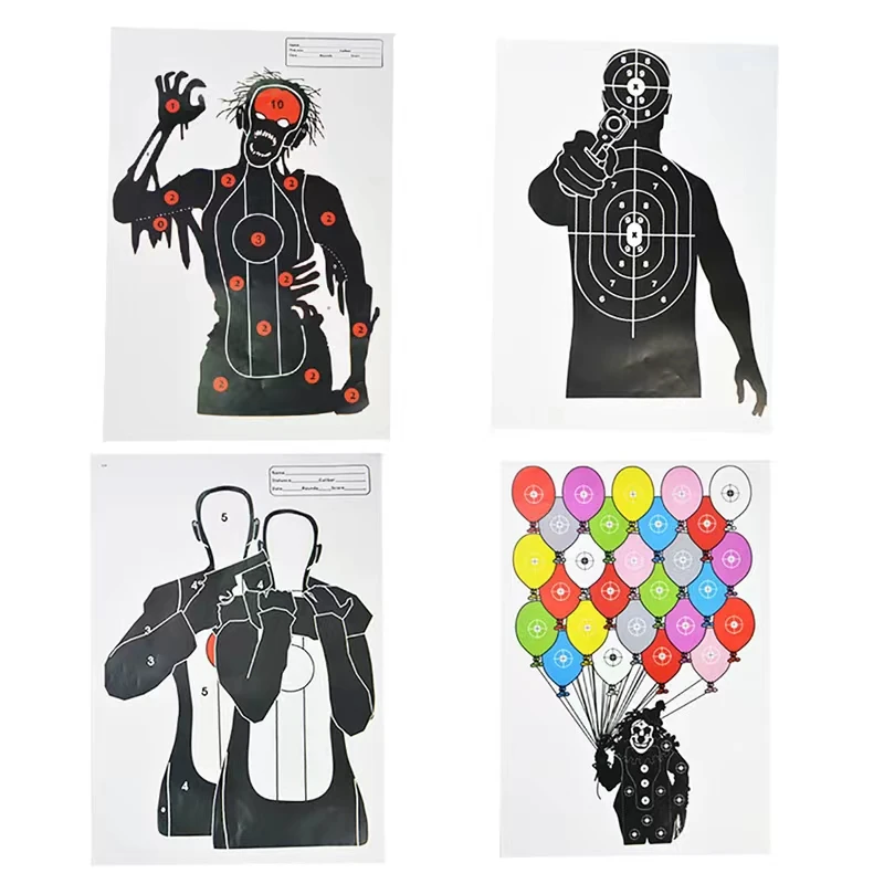 45x32cm Shooting Target Paper for Firearms, Airsoft, Archery & Paintball New thumbnail 6