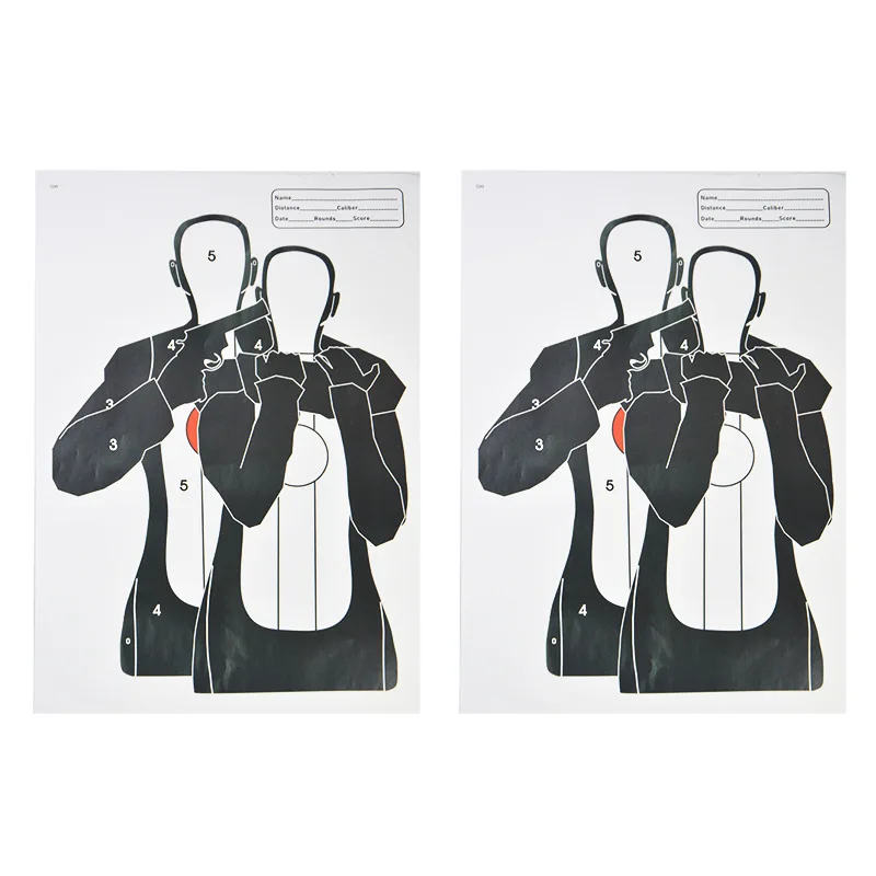 45x32cm Shooting Target Paper for Firearms, Airsoft, Archery & Paintball New thumbnail 4