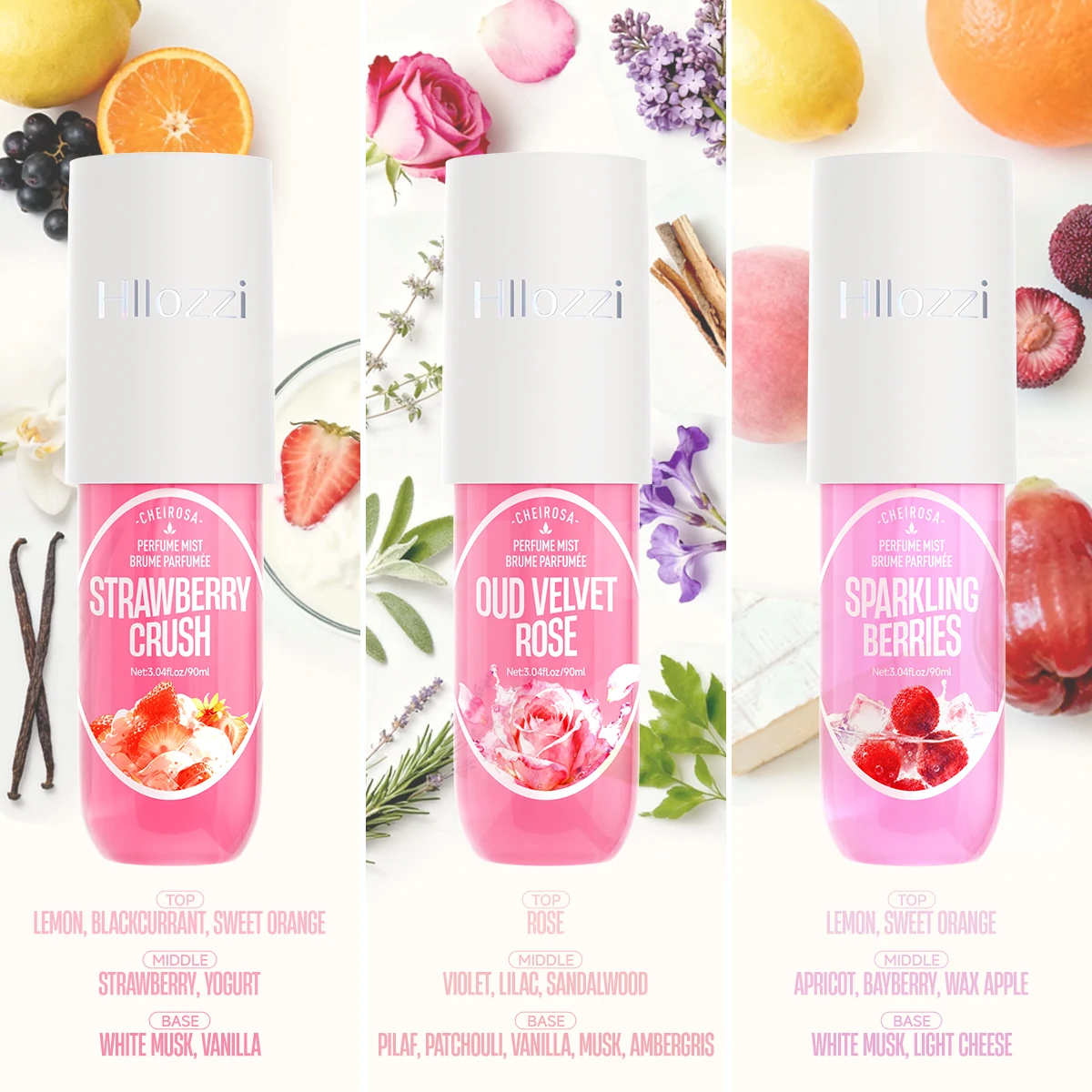 Body fragrance sprays, with a variety of options, offer a delightful and long-lasting scent to keep you in a good mood all day. thumbnail 2